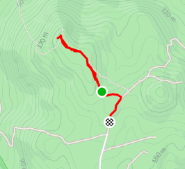 Bottle Beach Viewpoint Trek route map