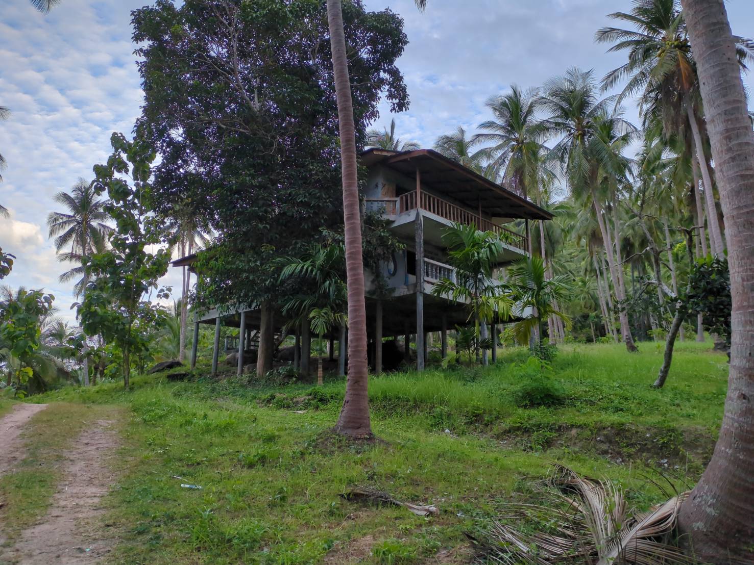 Traditional Thai stilt house
