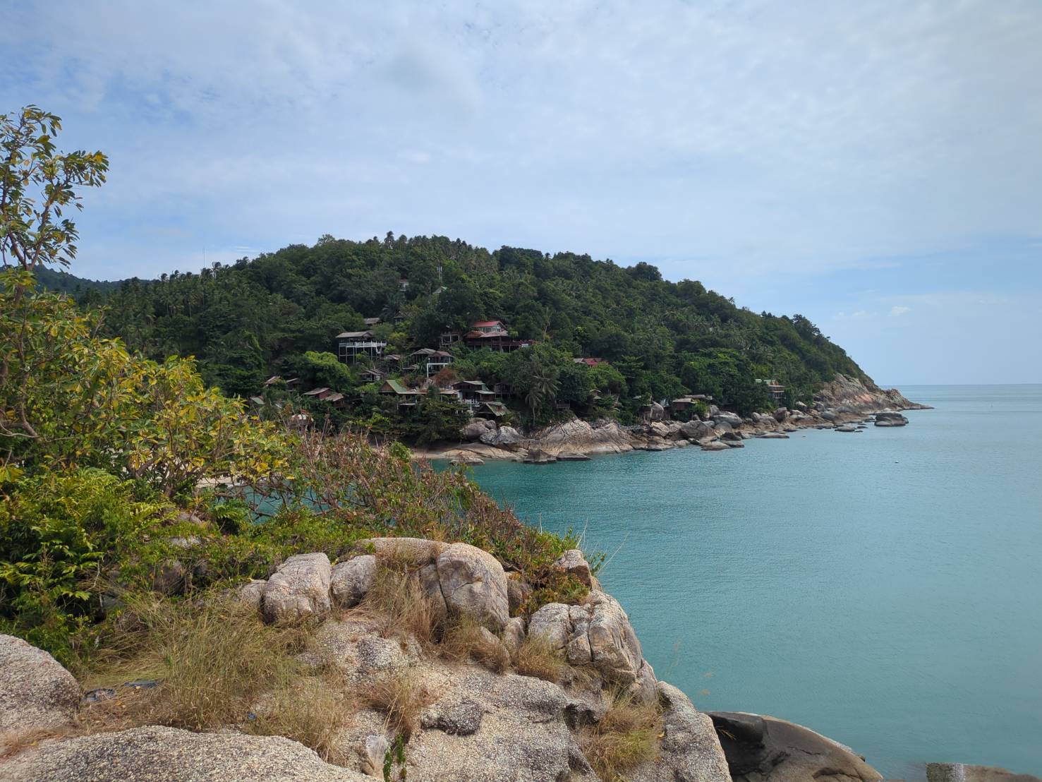 Tong Reng Beach panoramic view